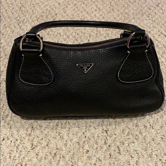 Prada Handbags - SOLD AUTHENTIC Prada vitello daino nero